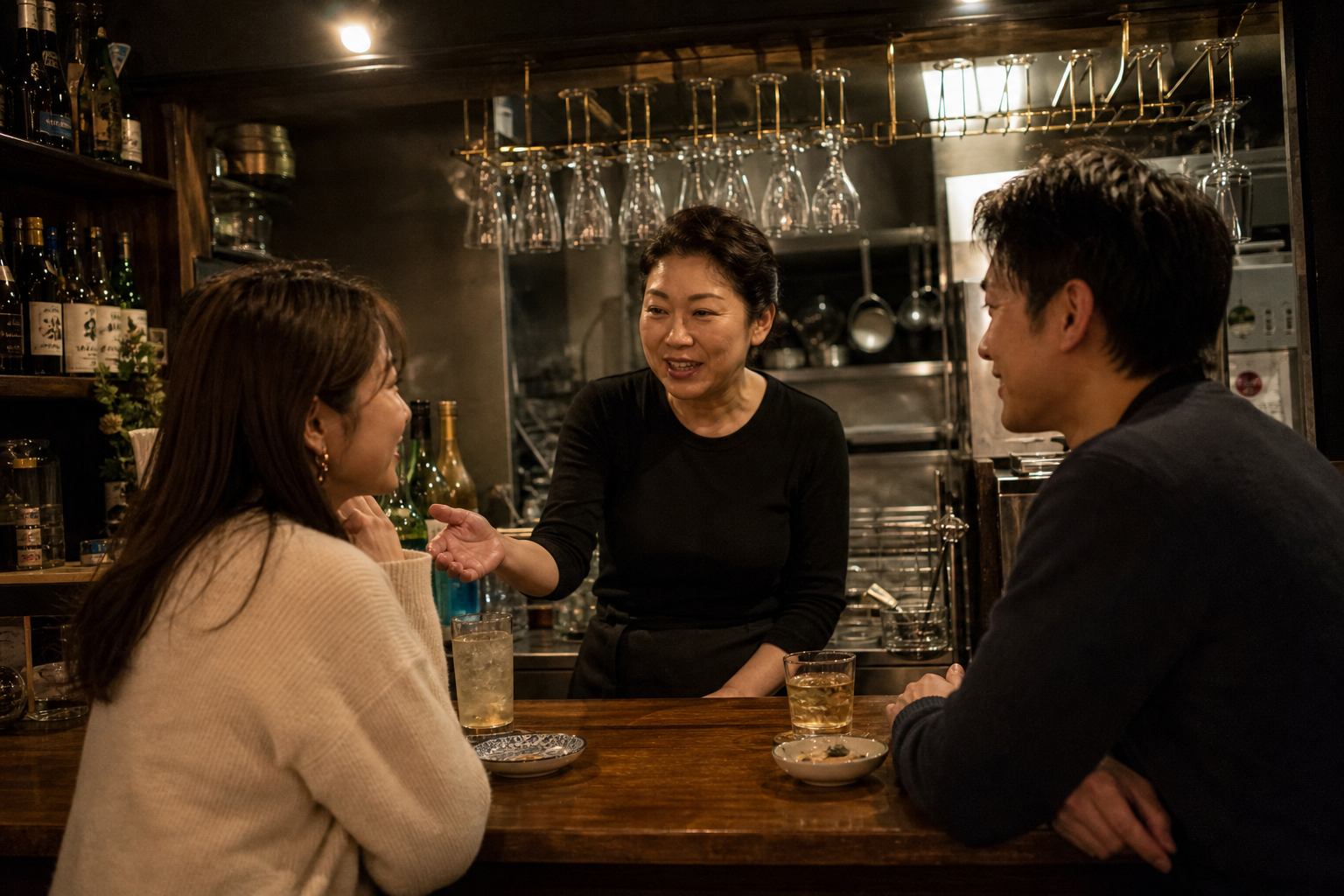 居酒屋の女将紹介から付き合うパターン、昭和っぽいけど強い
