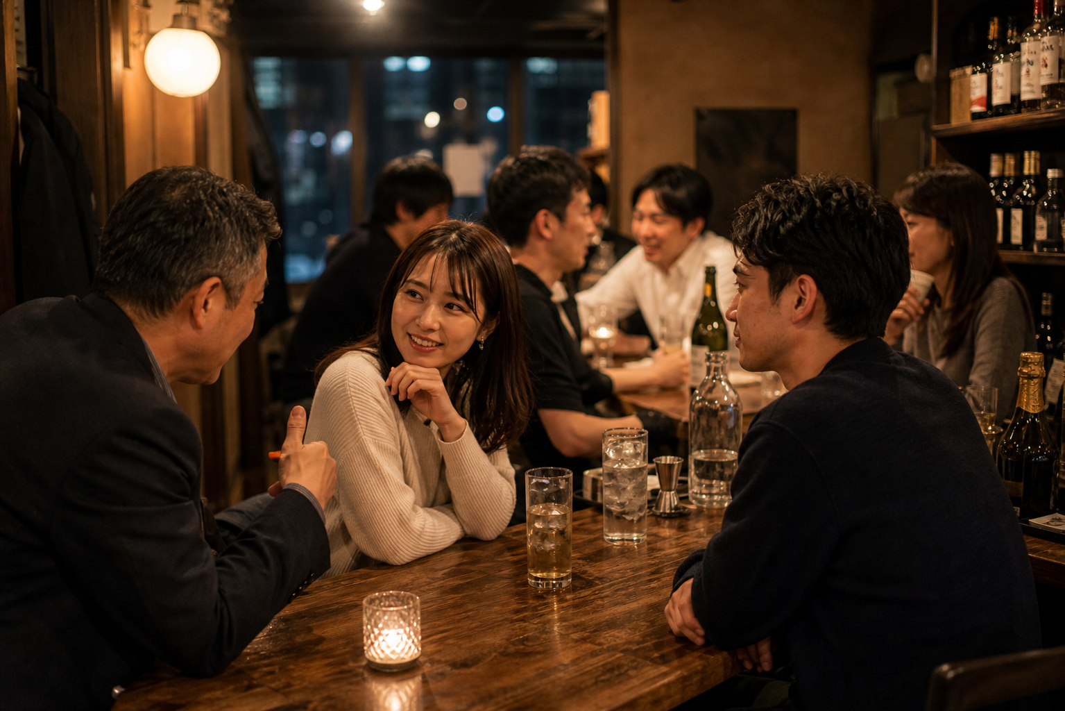 酒場で出会ってもしつこいオッサンにだけは絶対なるな