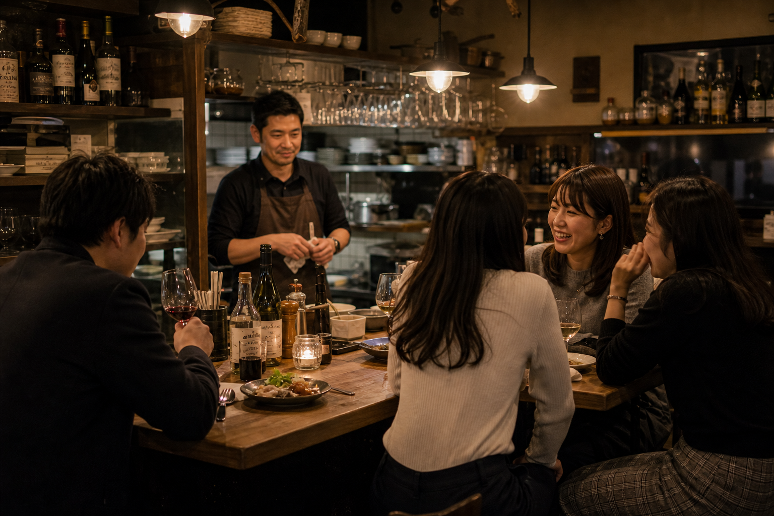 出会いを残す人は、店の空気を壊さない