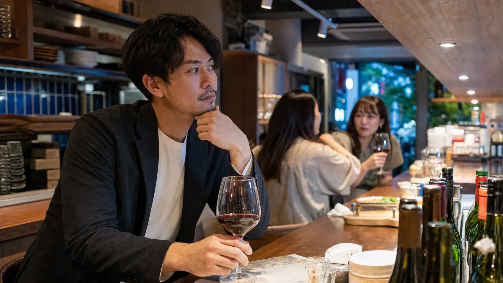 ただし、一人飲みの出会いは「待ち方」を間違えると痛い
