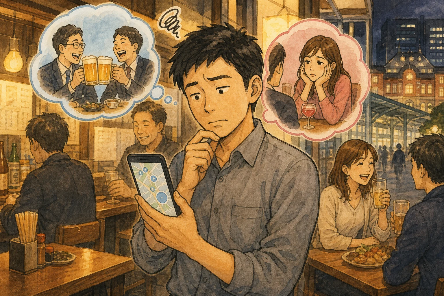 今日飲める相手探しは「近さ」だけで選ぶと失敗する