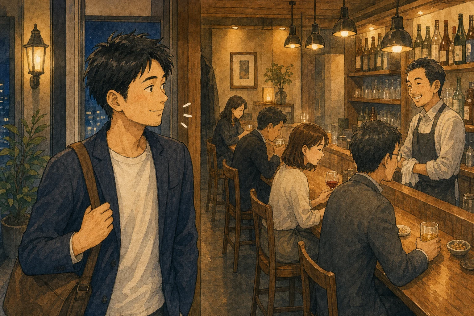 一人参加で浮かない：一人客限定バーはなぜ交流が起きやすい？旅人・常連・スタッフの橋渡し：5つのヒント