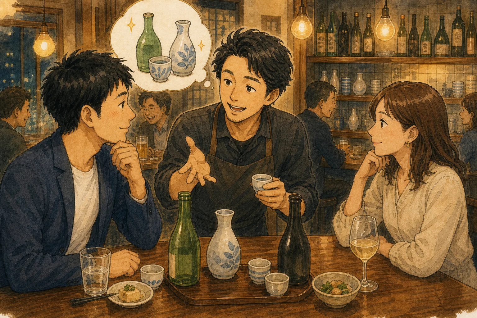 スタッフの橋渡しがある店は会話が事故りにくい